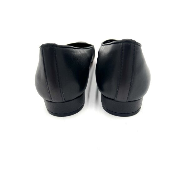 VANELi "Frankie" Black Soft Leather Flats 9.5 Narrow Classic Tailored - Picture 7 of 16